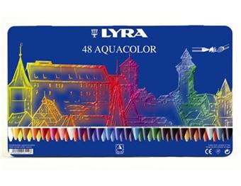 Boîte De 20 Feutres LYRA Art Pen - Pointe Fine Aquarellable, Encre à Base D'eau - Idéal Dessin, Papier Coloré